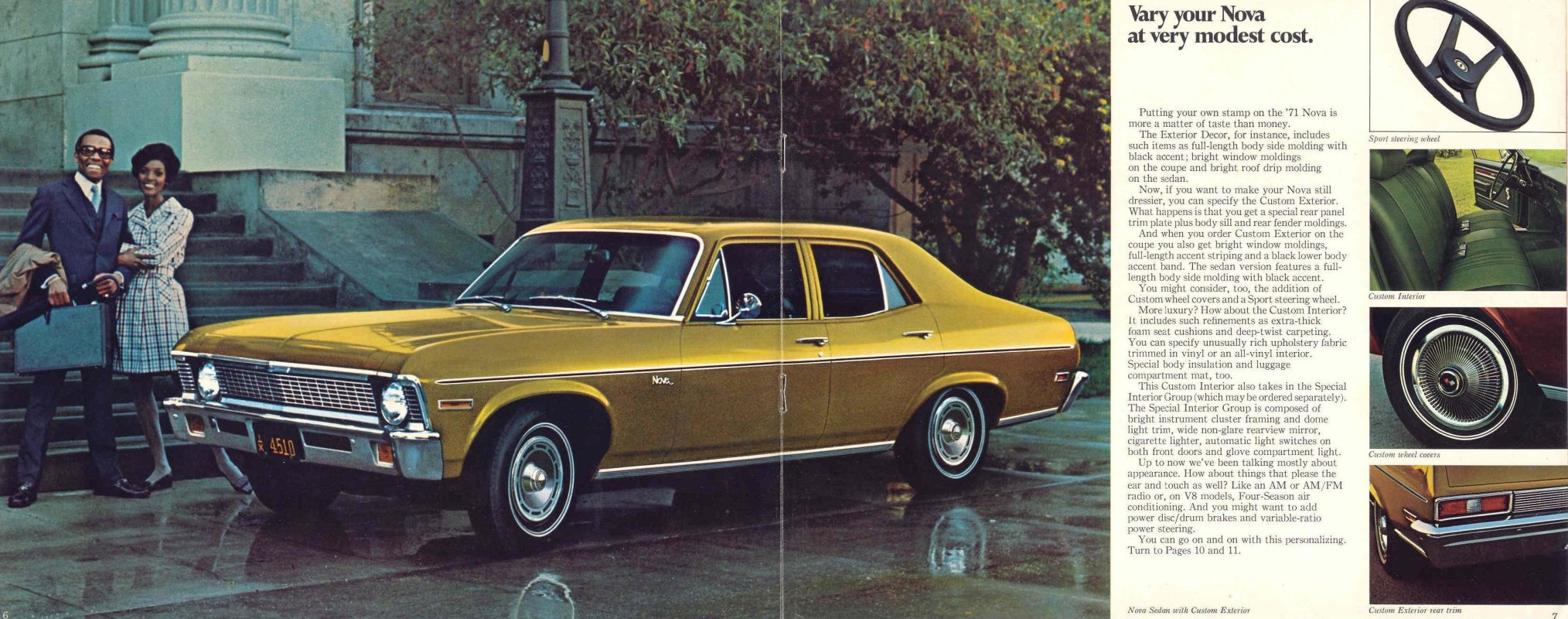 1971 Chevrolet Nova Brochure Page 7